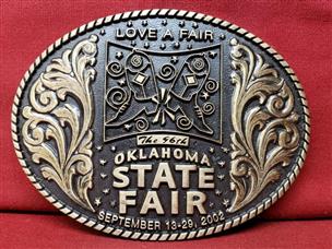 oklahoma belt buckle